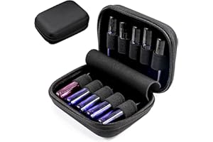 BLLREMIPSUR Ätherisches Öl Tragetasche Tragbar Ätherisches Öl Aufbewahrungsbox Ätherisches Öl Reisen Tasche, Lösen Sie einfach das Problem der Lagerung von ätherischen Ölen