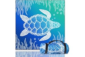 HOQQUE Picknickdecke Wasserdicht Stranddecke 200x200 Strandmatte Sandfrei Gepolstert Strand Zubehör xxl Beach Picnic Blanket Groß Camping Decke Picknick Picknickdecken Campingdecke Stranddecken Mat Outdoor