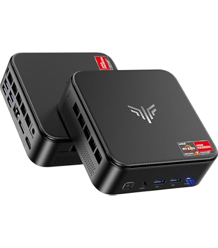 NiPoGi Mini PC AMD Ryzen 7 5800U 32GB DDR4 512GB SSD Mini Desktop