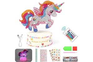 SJYIH Unicorn Gifts for 4 5 6 7 8 Year Old Girls, Arts and Crafts for 5 7 8 9 Year Old Girls Birthday Presents for 6 7 8 9 10 Year Old Girls Toys (Color-Unicorn)