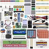Freenove Ultimate Starter Kit for Raspberry Pi 5 4 B 3 B+ 400, 558-Page Detailed Tutorial, Python C Java Scratch Code, 223 It