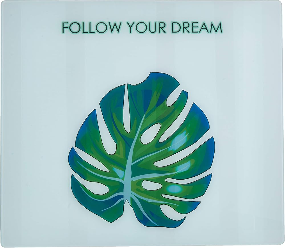 Decorita 10011506200 Follow your Dream,Cam Ocak Arkası Koruyucusu, 52cm x 60cm