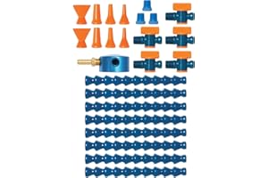 Loc-Line Coolant Hose Magnetic Base Manifold Super Kit, 25 piece, 1/4" Hose ID