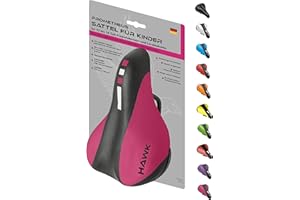 PROMETHEUS BICYCLES Sellino bici bambino | Sella bici bambino unisex | Sella bici bambina per 12 14 16 18 pollici comoda