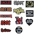BDSHUNBF 12 Pieces Iron on Patches, Embroidered Iron On Patches, Repair Patch, Embroidered Applique, DIY Sew Applique, for Jackets, Jeans, Clothes, Backpacks