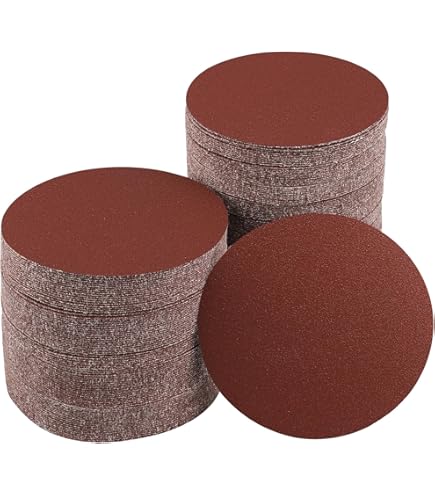 Disque abrasif en nylon compressé sur support auto-agrippant ø 125 mm, densité 6 54809702