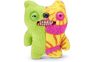 Fuggler Misfit Monsters 23 cm Series 1 (Munch Tooth - Green & MultiBoth Teddy Pile) od ZURU, zabawny brzydki potwór pluszowa zabawka