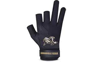 GLADIATOR CORNHOLE GEAR Original Handschuh für Cornhole Outdoor-Spiel Hält Cornhole Bags & Cornhole Boards schweißfrei Cornhole Glove für Cornhole Game Verwendet von ACL Cornhole Pro Spielern mit Sitzsäcken für Cornhole Toss