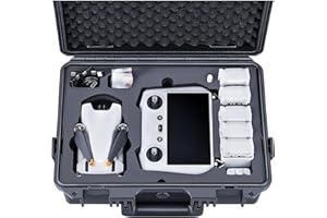 Lykus 2022 Titan MM330 Maletín Maleta Estuche Case para dji Mini 3 Pro y dji RC, Admite cordón de RC y hasta 7 baterías [Solo Estuche]