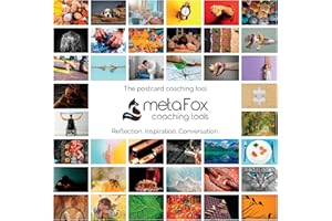 metaFox - Paleta Feelings – 52 kartki ze zdjęciami z zadaniami do rozpoznawania emocji, Icebreaker – użyj jako karty Mindfulness Cards, Kartki motywacyjne, Inspiracyjne karty, karty afirmacyjne