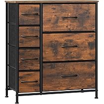 ODK Dresser With Charging Station, Wide Dresser 52'' Long Dresser For Bedroom Dresser With 8