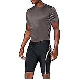 Ultrasport Advanced Herren-Funktions-Radhose, kurz, Fahrradhose, Radlerhose, mit Quick-Dry-Funktion, mit hochnehmbarem oder f