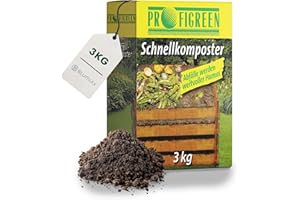 Blumixx Composteur rapide 3 kg | Accélérateur de compost sous forme de granulés | Accélération du processus de compostage | Démarreur de compost de qualité supérieure en substances naturelles | Idéal