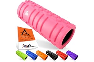 THE GLOWHOUSE Premium Foam Roller, Deep Tissue Massage Roller for Yoga, Pilates for Relaxing Muscle, Physical Therapy, Balance Exercises and Relief