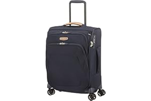 Samsonite Spark SNG Eco - Spinner S (Länge: 40 cm), Koffer, 55 cm, 43 L, Blau (Eco Blue)