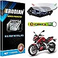 ERODIAN Meter Display Screen Protector,Meter Guard For Bajaj Pulsar 150,220F,N150,N160,N250 Tft Smart Connect Navigation System (2024 Model) Bikes|Scratch Resistant|(1-Free Random 6 Inch Keychain)