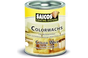 Saicos Colour GmbH 300 3009 Colorwachs, Weiss transparent, 0,75 Liter