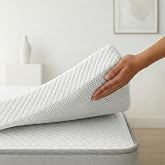 Memory Foam Topper 180 x 190 cm &ndash; Thickness 7 cm | Made in Spain | Relieves Pressure | Reduces Body Tension | 100% Memory Foa