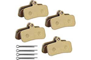 BOXOB 4 Pcs Electric Dirt Bikes Brake Pads, High-Performance Front & Rear Disc Brake Pads Replacement Accessories for Surron Light Bee X/S Segway X160 X260 Talaria Sting R MX3 MX4 Dirt Bike Part