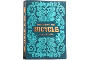 Bicycle Creatives Spielkarten – Bicycle Sea King/ Hochwertiges Design Kartenspiel/ Für Sammler und Design-Fans/ Edles Kartendeck mit Ornamenten/ Geschenkidee, Blau