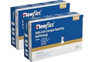 K-MART Covid Lateral Flow Test Kit, 10er-Pack Schnelltestkit für Covid, Testen zu Hause, Genaue und schnelle Ergebnisse, Covid-Tests