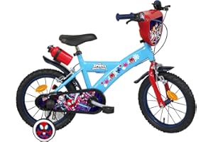 A.T.L.A.S. Vélo Enfant garçon 14'' Spidey et Ses Amis extraordinairesrman/Marvel