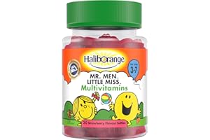 Haliborange Kids Mr. Men Little Miss Multivitamins Strawberry Softies, Capsule