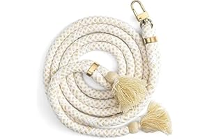 Nedimoo Handykette Universal, Kette, Necklace, Handyschnur, das Handyband zum Umhängen ist kompatibel mit jeder Handy wie iPhone 12,13,14,15, Samsung Galaxy, (ohne Hülle) Macramee (Natur) (Nature B)