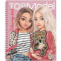 Depesche TopModel 11471 Livre de coloriage à la Main, 46 Pages et 2