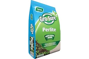Garden Gro-Sure Perlite Potting Mix - 10L Perlite Grit for Plant Pots with Topline Card. Garden Potting Mix Granules for Outdoor Plants or Houseplants.