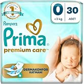 Prima Bebek Bezi Premium Care 0 Numara 30 Adet