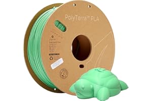 Polymaker - Filament d'impression 3D - PolyTerra PLA Vert - 1.75 mm - 1 kg