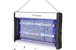 PALONE Fly Killer, 3200V Electric Fly Zapper, UV Light Insect Bug Catcher, USB Electronic Mosquito Trap Repellent, Removable Washable Tray, Bug Zapper for Indoor Commercial Industrial Domestic Use