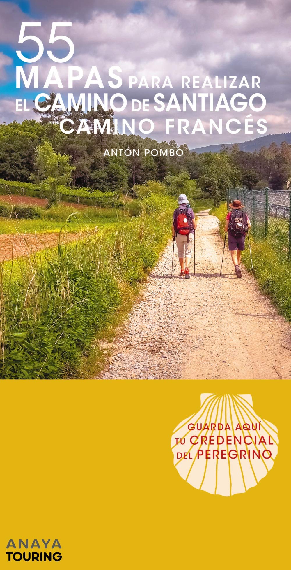 55 Mapas para realizar el Camino de Santiago. Camino Francés