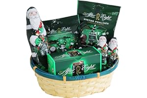 CAPTAIN PLAY Cesta de Navidad con Nestlé After Eight (6 piezas)