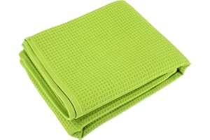 LINNEA Duschtuch, 70 x 140 cm, Waffelpique „Pure Waffle“ 300 g/m², pistaziengrün