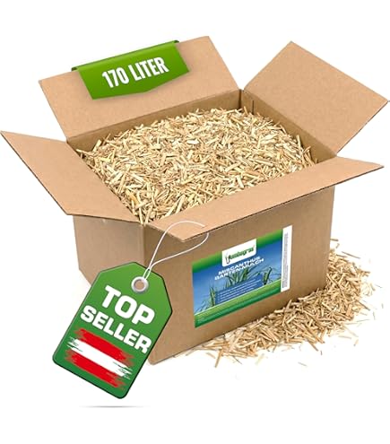 Miscanthus-Mulch - - Biologisch Tuinieren