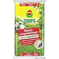 COMPO Rasendnger mit 3 Monaten Langzeitwirkung fr Frhjahr und Sommer -  tierfreundlich - Premium Rasen-Langzeitdnger