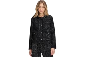 Betty Barclay Blazer-jacka för kvinnor med fransar