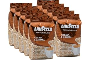 ‎LAVAZZA Lavazza Kaffee Crema E Aroma, ganze Bohnen, Bohnenkaffee (10 x 1kg Packung)