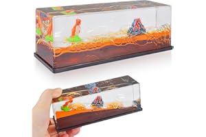 Lemotoy Bandai One Piece Model Ship Black Pearl Piratenschiff, Titanic Toy Geschenk, fließendes Modell für Kreuzfahrtschiff aus Acryl für Bürodekoration (Zong) (A)