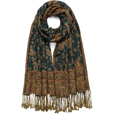 Scialle Sciarpa Americana Unisex Morbida Pashmina Stars & Stripes - Nuova Con Etichette