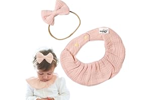 BABATÉ Kids - Pack Baberos bebe, Salvababas bebe, Bandanas bebe, Baberos bebe recien nacido, Baberos impermeaveis bebe, Cuello Muselina bebe, Babero babas algodón