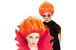 W WIDMANN MILANO PARTY FASHION Widmann Girls Pelucas, multicolor, Taglia Unica (VD-WDM74592)