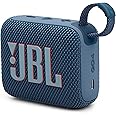 JBL GO 4 – Ultra-Portable Bluetooth Speaker with AURACAST, Powerful Sound, 15H Playtime & Sleek Design, JBLGO4BLU, Blue