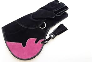 starlingukpk Quality 2 Layers Strong Soft Suede Leather Falconry Gloves.