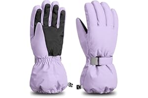 ‎THXTOMS ThxToms Kinder Ski Handschuhe | Winter Snow Skihandschuhe -15℃ | Winddicht Wasserdicht Warm | Oxford Verdickt Kalt Wetter | Outdoor Sports Snowboard Skifahren | Junge Mädchen für 3-13 Jahre alt