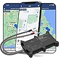 Transpoco FMT100 2G GPS Vehicle Tracker - Real-Time Tracking, 21-Day Free Trial Included, Easy Install Alerts UK Support, Compatible with Cars Vans Motorcycles Campervan