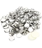 Crea Le Tue Spille! Kit Fai Da Te Da 20 Pezzi In Acrilico Trasparente | Per Personalizzare Badge, Regali, Progetti Scolastici | Diametro 3,8 Cm