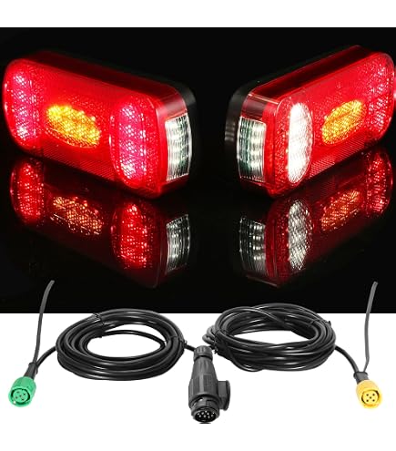 Kit Éclairage Remorque UNITRAILER - Feux LED Fristom FT-270 + Gabarits Horpol + Faisceau 5.5m